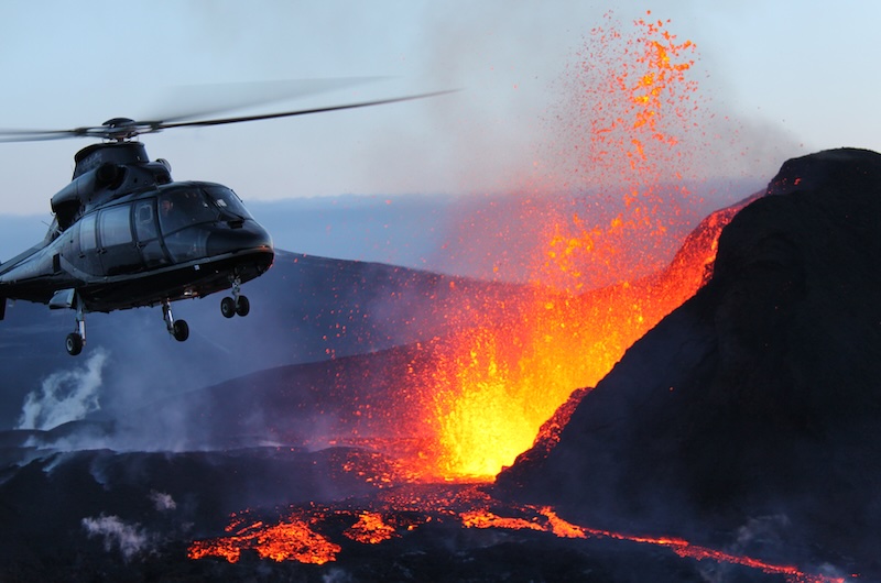 Helicopter Volcano Tours